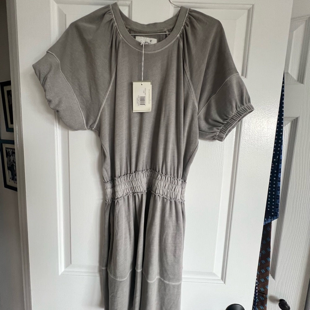 brand new dress dyed with a matural mineral dye and so comfortable